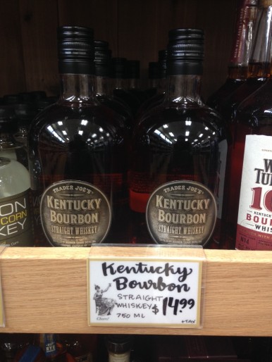 TJ Bourbon on Shelf
